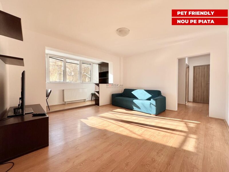 Piata Iancului, inchiriere 3 camere, centrala proprie, renovat